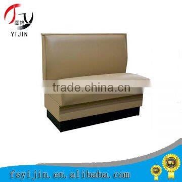 2015 wedding modern leather booth seating