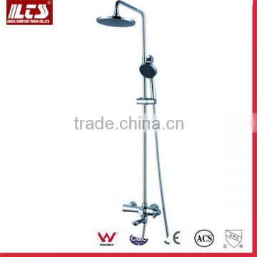 Chrome Plating Brass Square Outdoor Shower Set