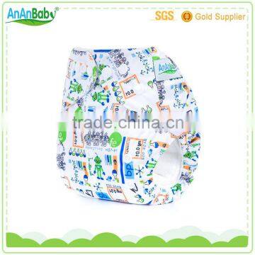 Cartoon Cloth Diapers for Bebe Diapers Manufacture