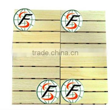 Punched hole mineral fiber board/Perforated Board circular hole and slotted mdf/hdf