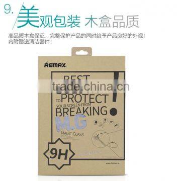 Remax Anti Blue Light Clear 0.28MM 9H 2.5D Tempered Glass Screen Protector For IPad Air 7 Inch With Metal Package Case TB-0057 photo-4