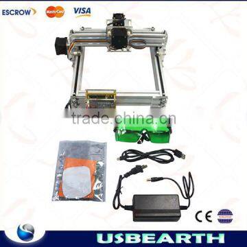 LY 2017 500mw Blue Violet Laser Engraving Machine Mini DIY Laser Engraver IC Marking Printer Carving Size 20*17CM                        
                                                Quality Choice