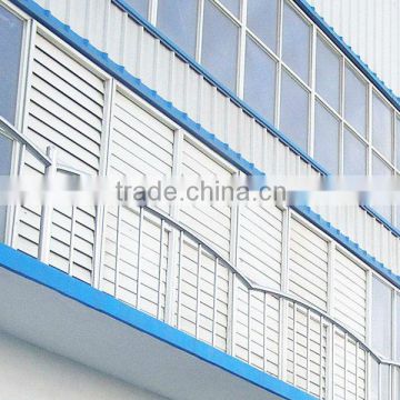 FRP Louvered window, chemical resistant