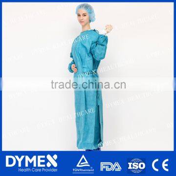 OEM Non Woven Protective Sterile SMS Ultrasonic Seam Surgical Gown