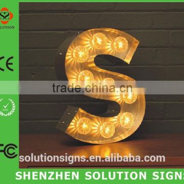 direct factory of metal marquees lettters for 3D letter                        
                                                Quality Choice