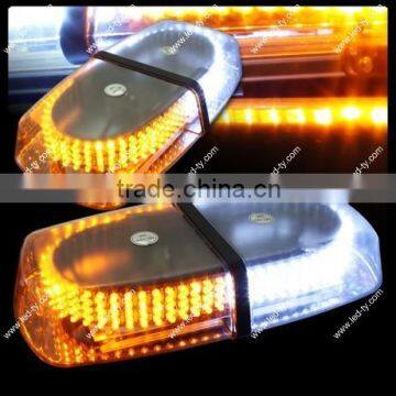 240 LED Magnetic Roof Top Emergency Hazard Warning Tow Strobe Light Lamp - Amber&White