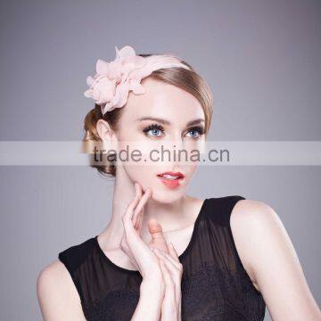 Wedding Party Feather Sinamay Hair Fascinator photo-2