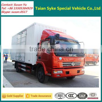 Dongfeng Euro III 3800mm Wheelbase 6-7t Cheap Van Cargo Truck