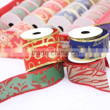 Amazon supplier christmas decorating gift ribbon large size small packing factory price