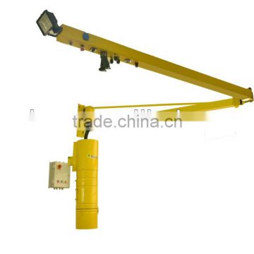 wall-mouted folding economical Swing arm and Dust Free Dry Grinding System