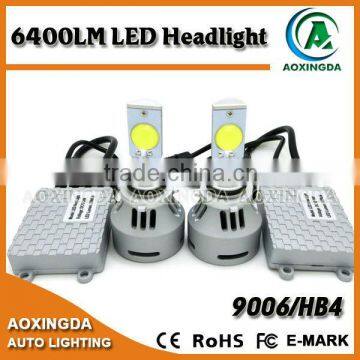 The Best Light Output G4 LED Headlight 9006 80w 6400lm