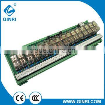 MIL/IDC Connector 16 Channel 1a OMRON Relay Module with Phillips screws (PLC Output Amplified Board) JR-B16LJ-P/24VDC