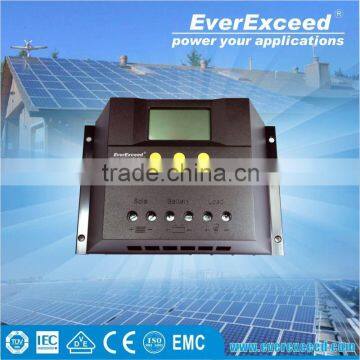 EverExceed High Efficiency 20A~30A PWM Solar Charge Controller , Solar Controller