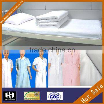 Chlorine bleaching medical fabric fashionable nurse uniform designs staff nurse uniform