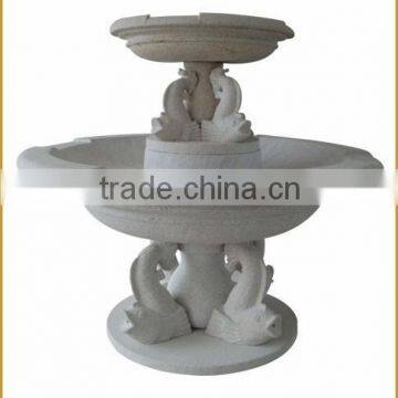 New Design Carving Granite Water Fountains for Building Construction