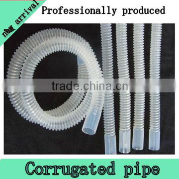 Hard corrugated pipe valve for sewage