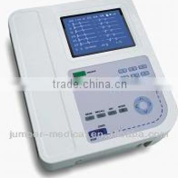 Jumper 6 channels digital ecg machine