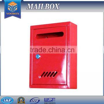 Market metal modern stainless steel mailbox