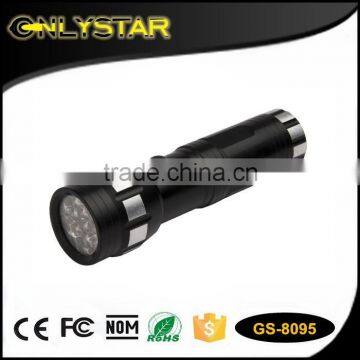 Onlystar GS-8095 aluminum alloy 14 led portable bright light flashlight                        
                                                Quality Choice