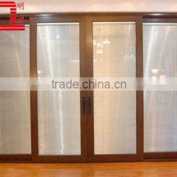 good quality aluminum folding doors with built in blinds