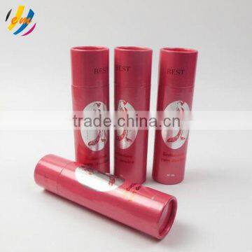 Delicate various cosmetics cardboard paper tube box for packaging