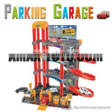 ht-P3488A2 Parking garage playset