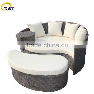 Granco KAL094 plastic wicker sun lounger