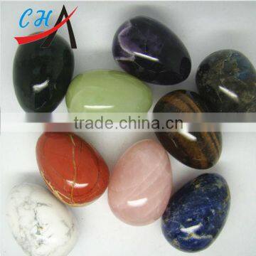45*30mm Natural Jade Stone Egg for Keggle Exercises