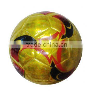 Logo Design Football All Live Scores Size 5 Hot Selling Metalic Football photo-2