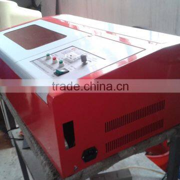 Cheap Beautiful Design Small Mini Co2 Laser Engraving Cutting Machine for Rubber Stamp photo-3