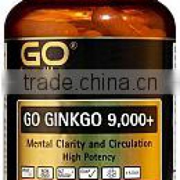 GO Healthy GO Ginkgo 9,000+ Capsules 60