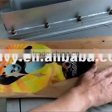 LAVY Hydraulic Pressure Rubber Roller Heat Press Transfer Machine for Skateboard photo-4