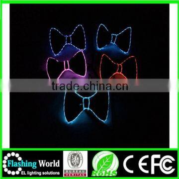 attractive designs The cheappest price flashing light up bow tie