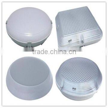 High Quality Black/White Square Aluminum 18W Epistar IP65 Emergency Round Glass Ceiling Lamp photo-3