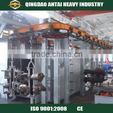 AT378 Rotary hook type shot blasting machine