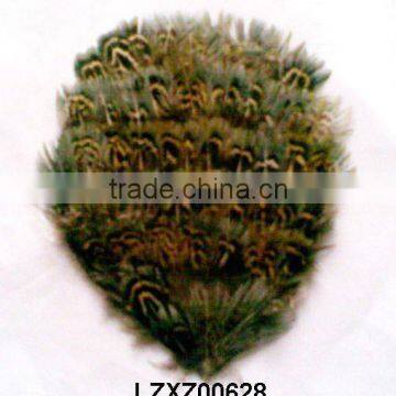 Ringneck Pheasant green blue almond pad LZXZ00628