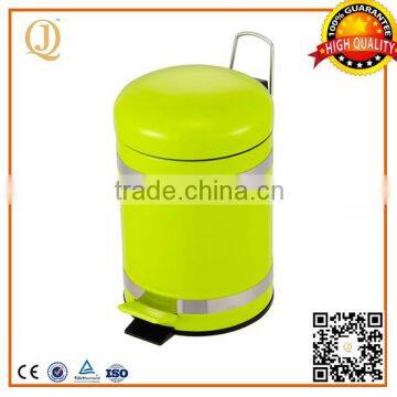Europe USA market wholesales metal trash bin round bedroom 5L trash bin