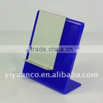 Custom aclear Blue mobile phone stand