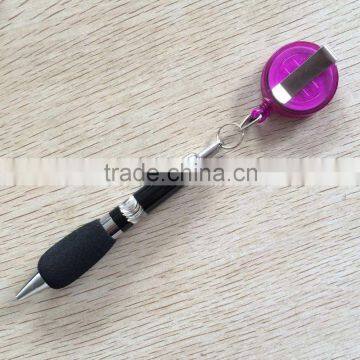 Novelty Ball Pen With Wire Grip Used by Construction