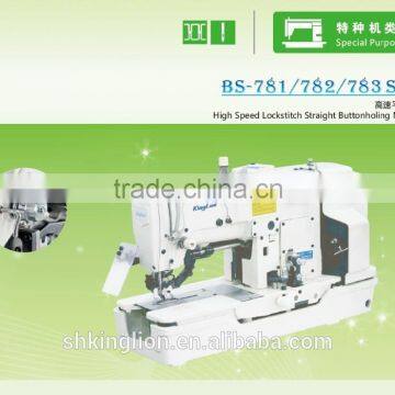 BS-781high speed Buttonhole Industrial Sewing Machine