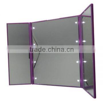 Vanity Girl Hollywood Three Sides Led Lighted Makeup Mirror photo-3