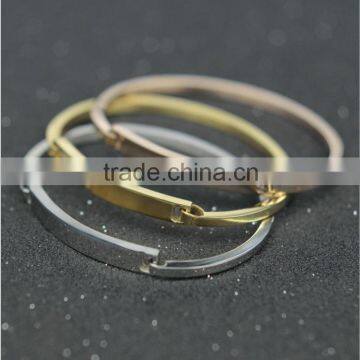 2016 New Multi-color Fashion Bangle Jewelry Thin Cuff Bracelet