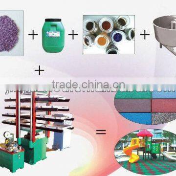 2015 High Quality Rubber Tile Curing Press / Rubber Floor Vulcanizing Machine photo-3