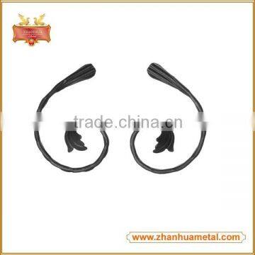 New Design Wrought Iron Srolls Fence Gate Decorative Panel Srolls photo-4