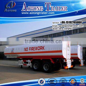 2016 new 2 axles insulation fuel tank semi trailer/truck trailer for sale