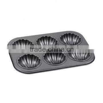Bakeware Non-stick Cake Pans of 6 Cups Muffin Pan photo-2