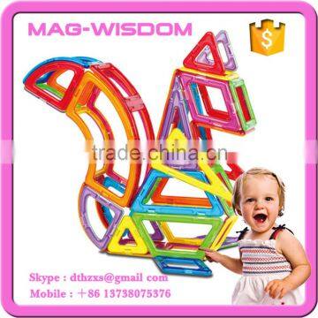 3D Magnetic Building Toys For Preschoolers 108PCS photo-3