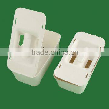 Competitive Price Wholesale Sugarcane Molded Cell Phone Battery Packaging photo-6