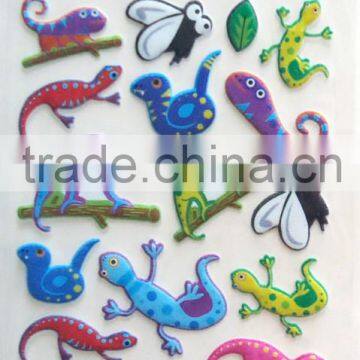 custom design Cartoon Decorative Puffy Sticker