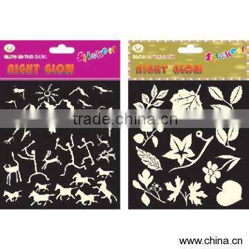 night glow star stickers